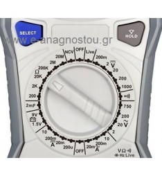 MM-65B Value+ Πολύμετρο True Rms με καπασιτόμετρο, NCV, buzzer